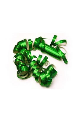Serpentyna holograficzna zielona