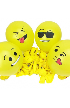 Balony gumowe emotikony