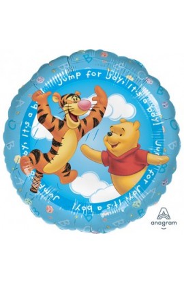 Balon foliowy 18" Kubuś Puchatek It's a boy