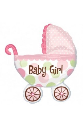 Balon foliowy 24" Wózek Baby Girl