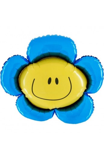 24" Kwiatek Niebieski Grabo Transparent