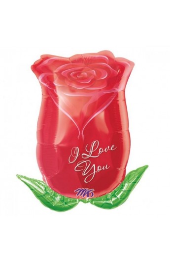 Balon foliowy 24" róża I love you
