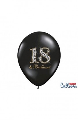 Balony urodzinowe na 18-tkę