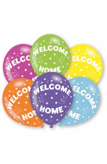 Balony gumowe Welcome Home