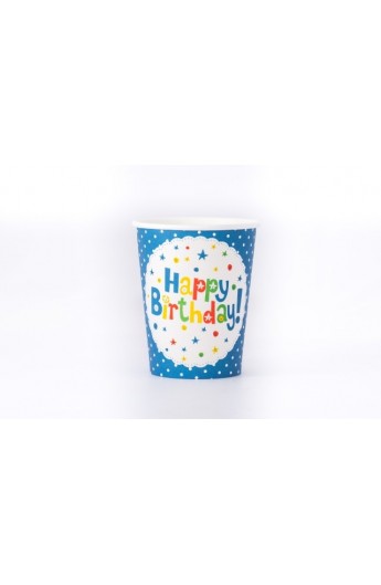 Kubek papierowy "happy birthday"