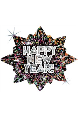 Balon foliowy 32" Happy New Year