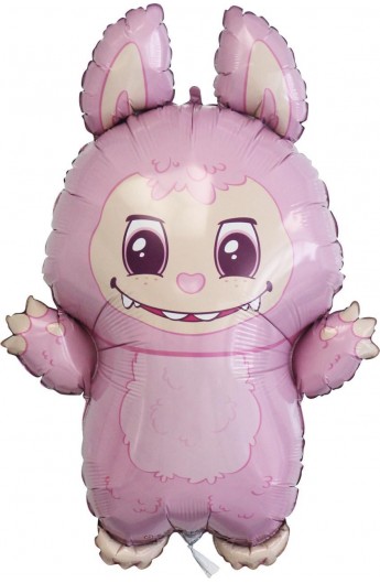 BALON FOLIOWY GRABO 24" LA BUBU RÓŻOWY