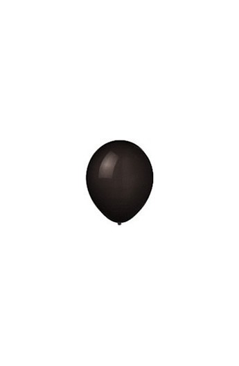 Balon lateksowy 10" pastelowy - czarny