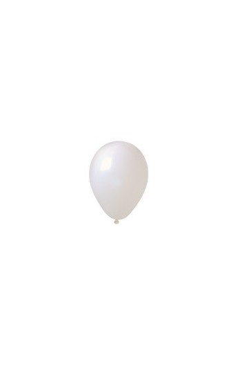 Balon lateksowy 10" pastelowy - biały